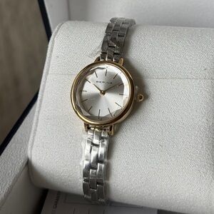 Bering Two Tone Stainless Steel Ladies Quartz Watch 11024-710-C / NEW WITH TAGS